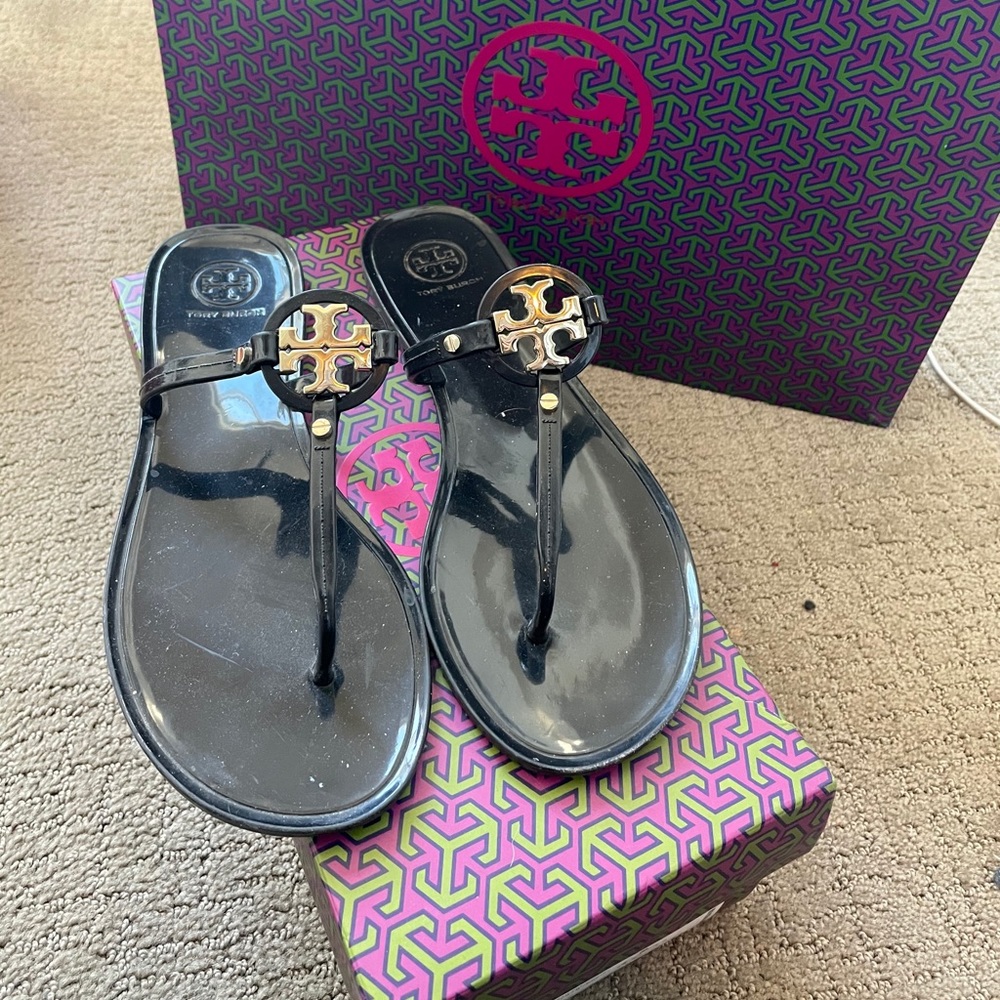 Tory Burch mini Miller flat thong-tpu